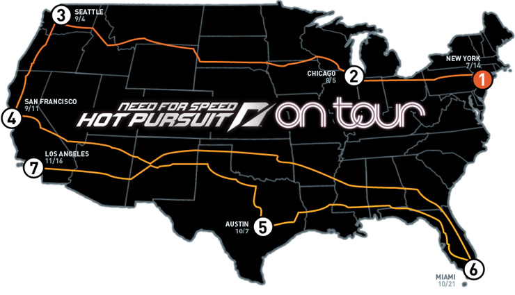 Need for Speed: Hot Pursuit on Tour - New York